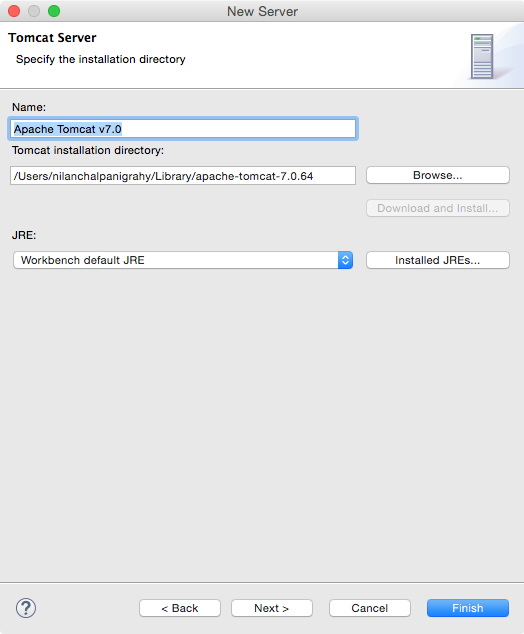 Add Tomcat Server Eclipse